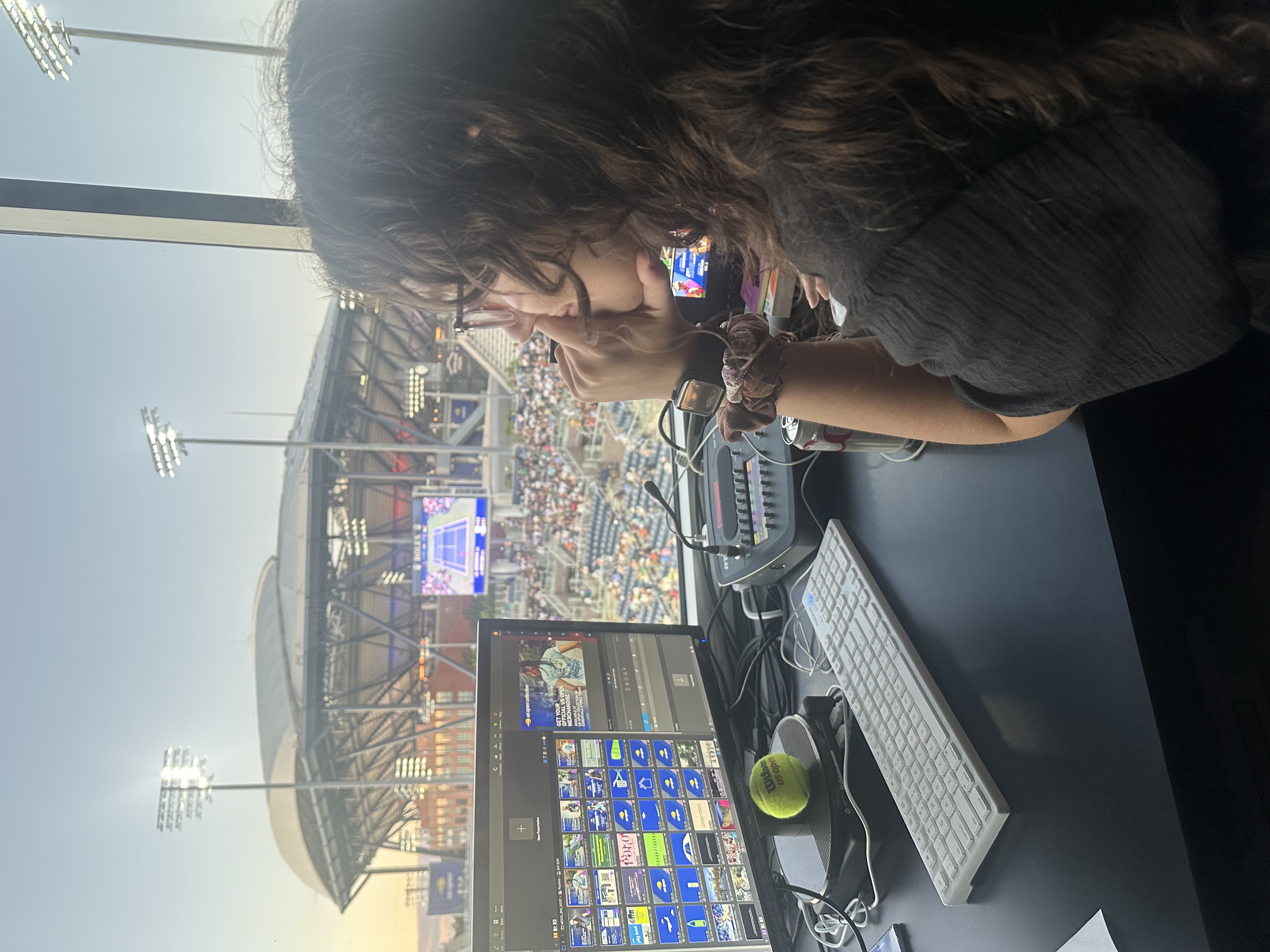 Leora Soibelman at the US Open